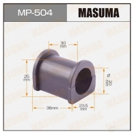 Втулка стабилизатора MASUMA 1422883193 MP-504 4HN G08