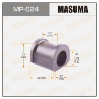 Втулка стабилизатора MASUMA GA3IH C3 MP-624 1420577555