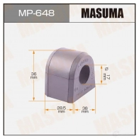 Втулка стабилизатора MASUMA 1422883040 3 SWLSG MP-648
