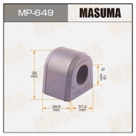 Втулка стабилизатора MASUMA 8L 0H6 1420577598 MP-649