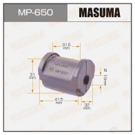 Втулка стабилизатора MASUMA 1422883039 MP-650 M 8R99