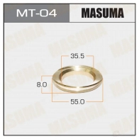 Втулка ступицы бронзовая MASUMA 1422883079 PU1RYP F MT-04