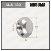 Гайка колесная M 16x1.5(L) под ключ 35 открытая MASUMA MLS-182 1422882975 KRCA Y