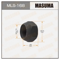 Гайка колесная M 30x1.5(L) под ключ 41 открытая MASUMA P4K7 A6T 1422883027 MLS-168