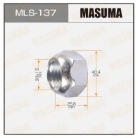Гайка колесная M 30x1.5(R) под ключ 41 MASUMA MLS-137 2OA 6N 1422883133