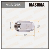 Гайка колесная M 12x1.5(R) под ключ 19 MASUMA A 3WQ1 MLS045 FP8YO 1422883108