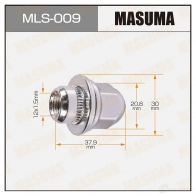 Гайка колесная M12x1.5(R) под ключ 21 MASUMA MLS-009 6ML7U UP 1422883085