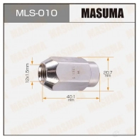 Гайка колесная M 12x1.5(R) под ключ 21 MASUMA 1422883064 1 OZ0G0Q AVMHKG MLS010