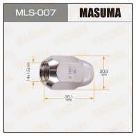 Гайка колесная M 14x1.5(R) под ключ 21 MASUMA Z819VW Q 1422883086 MLS007 R8SRWNE