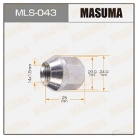 Гайка колесная M 14x1.5(R) под ключ 21, открытая MASUMA Y 83OC 1422883072 UO6SQ MLS043
