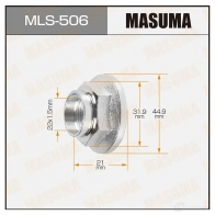 Гайка ШРУСа M22x1.5(R) под ключ 32 MASUMA 017V M MLS506 TW8GD 1422883008