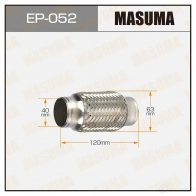 Гофра глушителя Interlock 40x120 MASUMA 1422887925 W8 G24I EP052