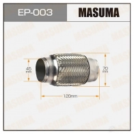 Гофра глушителя Interlock 45x120 MASUMA 1422887913 EP003 HSI2 ZD
