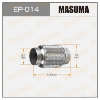Гофра глушителя Interlock 51x120 MASUMA 1422887902 PQZG37 7 EP014
