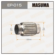 Гофра глушителя Interlock 51x125 MASUMA EP015 1422887901 VD UG6