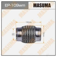 Гофра глушителя wiremesh 50x100 MASUMA EP109WM RLQV76 R 1439697289