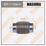 Гофра глушителя wiremesh 50x120 MASUMA EP110WM 5U Y93 1439697290