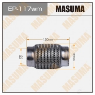 Гофра глушителя wiremesh 55x120 MASUMA 1439697297 EP117WM ESA86N Z