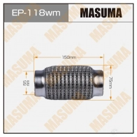 Гофра глушителя wiremesh 55x150 MASUMA 1439697298 EP118WM IEB2 BU