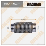 Гофра глушителя wiremesh 55x170 MASUMA 991 2F 1439697299 EP119WM