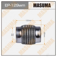 Гофра глушителя wiremesh 64x100 MASUMA 0ADO CZS 1439697309 EP129WM