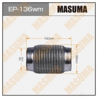 Гофра глушителя wiremesh 76x150 MASUMA EP136WM LW5 HH3P 1439697316