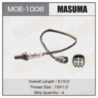 Датчик кислородный MASUMA MOE-1006 J M7R71 1439698478