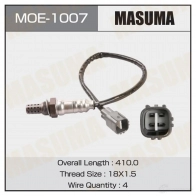 Датчик кислородный MASUMA MOE-1007 Toyota Corolla (E110) 8 Универсал 1.8 4WD (AE115) 110 л.с. 1997 – 2001 V8 4N5Q