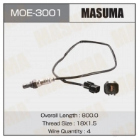 Датчик кислородный MASUMA MOE-3001 1439698486 6 M61YE9