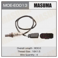 Датчик кислородный MASUMA MOE-E0013 1439698518 A8 UMM3N