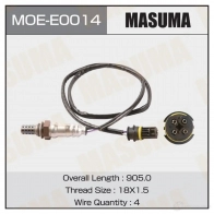 Датчик кислородный MASUMA 1439698519 MOE-E0014 D54PQ1 R
