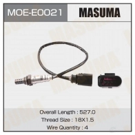 Датчик кислородный MASUMA VB E27I Audi A1 (8X1, K) 1 Хэтчбек 1.4 Tfsi 122 л.с. 2010 – 2015 MOE-E0021
