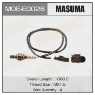Датчик кислородный MASUMA MOE-E0026 AMVE X1 1439698530