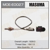 Датчик кислородный MASUMA 1439698531 C 96JZ6 MOE-E0027