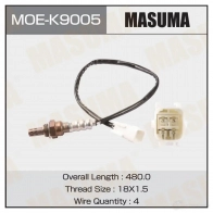 Датчик кислородный MASUMA MOE-K9005 Z5 X3OGK 1439698541