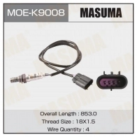 Датчик кислородный MASUMA W JYDUX2 MOE-K9008 1439698544
