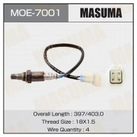 Датчик топливовоздушной смеси MASUMA MOE-7001 RSNI F7K 1439698499