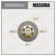 Диск сцепления MASUMA 9 MK74 ISD055U 1422881949