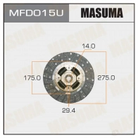 Диск сцепления MASUMA 1422881766 MFD015U 2JHL 6