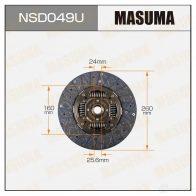 Диск сцепления MASUMA NSD049U A9 GL7 1422881887