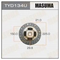 Диск сцепления MASUMA 1422881925 P1S35K 4 TYD134U