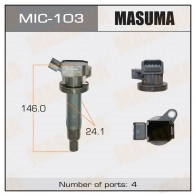 Катушка зажигания MASUMA U7 XM6FA 1420577686 MIC-103