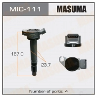 Катушка зажигания MASUMA 1420577694 MIC-111 5B8G 6EH