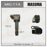 Катушка зажигания MASUMA 1420577690 Q7PS YTK MIC-114