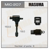 Катушка зажигания MASUMA MIC-207 1420577702 N7 MK72