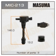 Катушка зажигания MASUMA MIC-213 1422887616 OFPCL C