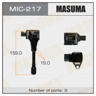 Катушка зажигания MASUMA 1422887612 MIC-217 YKR S4U
