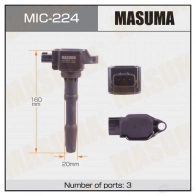 Катушка зажигания MASUMA VRB JLD 1439698335 MIC-224