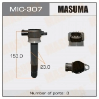 Катушка зажигания MASUMA MIC-307 3PP Q7 Mitsubishi Pajero Sport 2 (KG, KH) Внедорожник 3.5 V6 24V 208 л.с. 2008 – наст. время