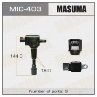 Катушка зажигания MASUMA MIC-403 1420577710 0JQ4Q L